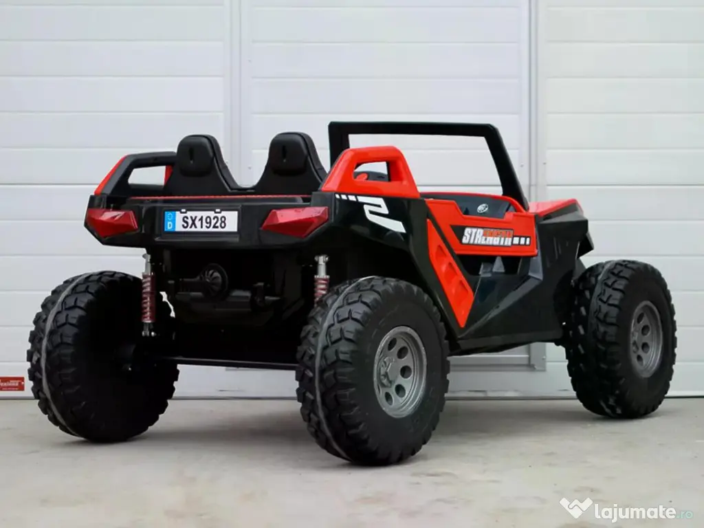 UTV electric pentru 4 copii, Kinderauto BJX1928 24V 14Ah , 500W Red 