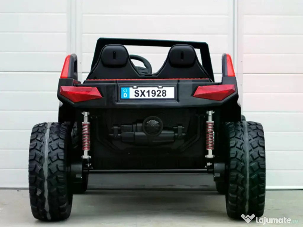 UTV electric pentru 4 copii, Kinderauto BJX1928 24V 14Ah , 500W Red 