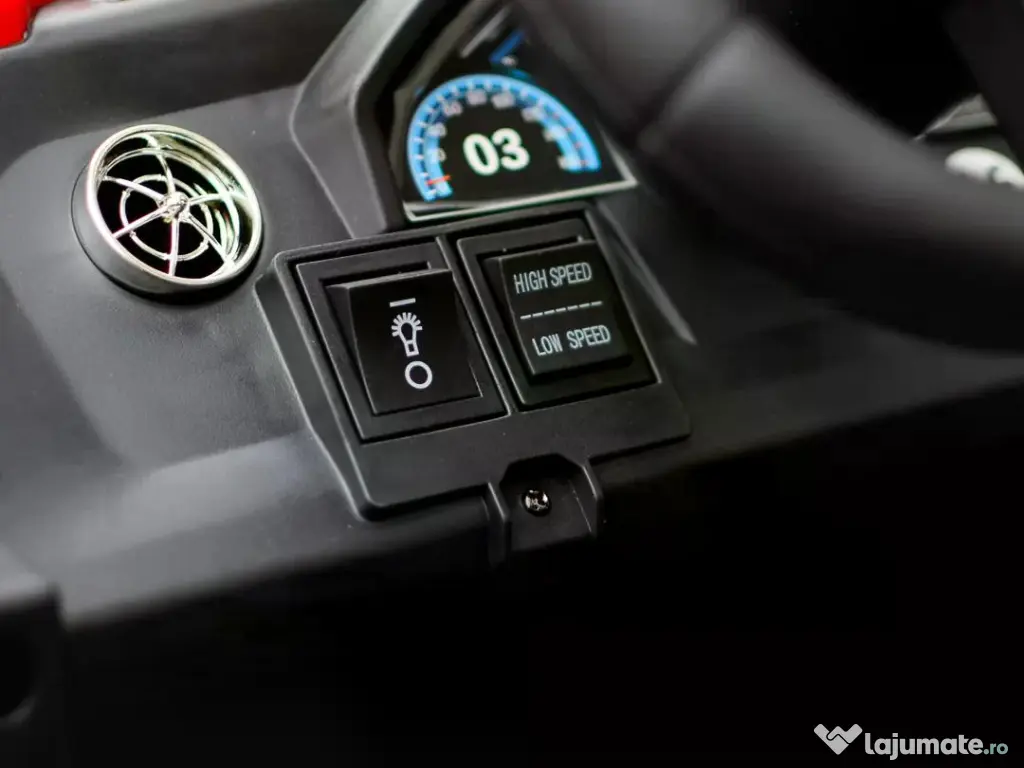 UTV electric pentru 4 copii, Kinderauto BJX1928 24V 14Ah , 500W Red 