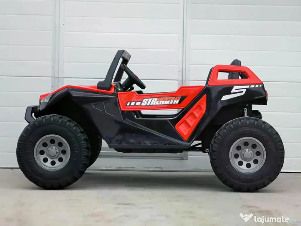 UTV electric pentru 4 copii, Kinderauto BJX1928 24V 14Ah , 500W Red 