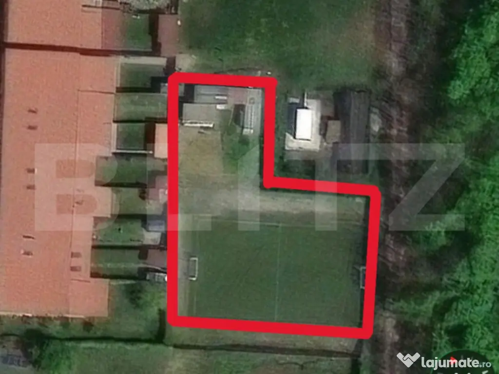 Teren Intravilan Zona Verde in Dumbravita 842 mp cu vedere l