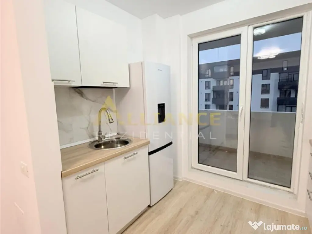 Apartament 2 camere tip studio, mobilat si utilat, parcare s