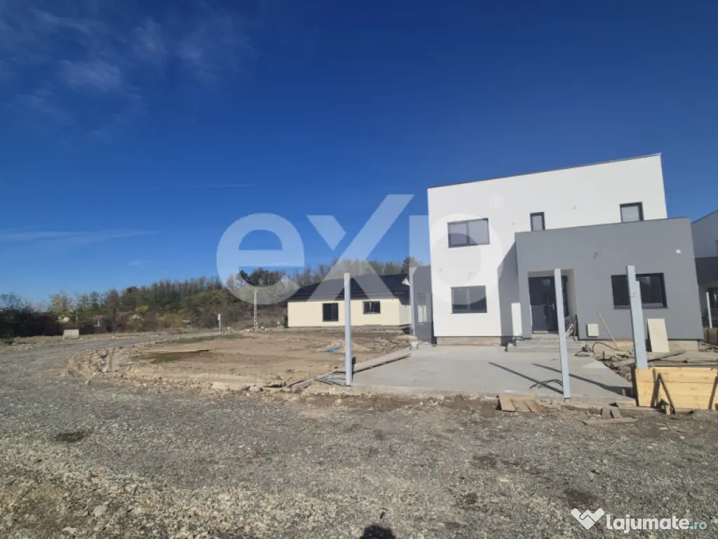 Casă nouă 5 camere, 151 mp utili, teren 1.563 mp – Albot 