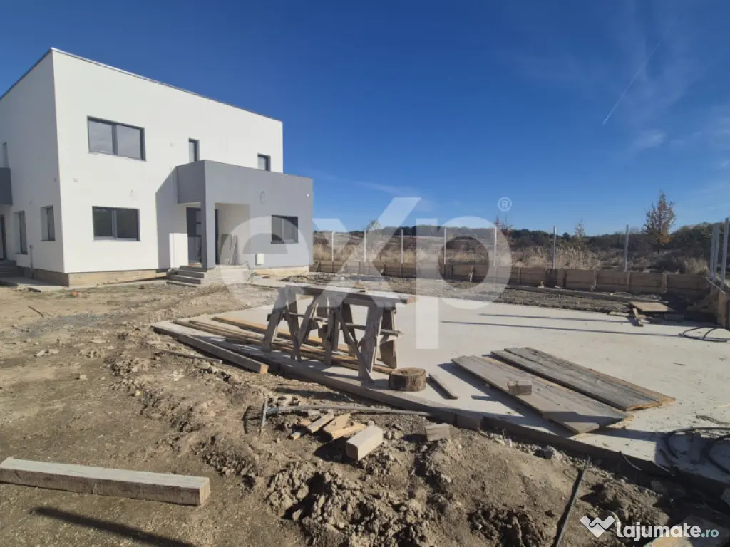 Casă nouă 5 camere, 151 mp utili, teren 1.563 mp – Albot 