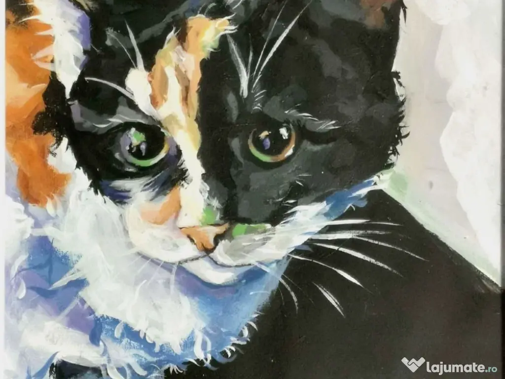 Tablouri personalizate cu animale - Pictate manual după poza ta 