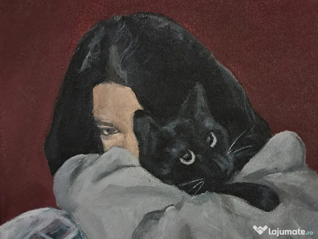 Tablouri personalizate cu animale - Pictate manual după poza ta 