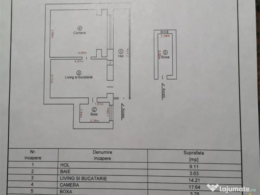 Apartament la casa, curte si acces propriu, loc parcare, Par 