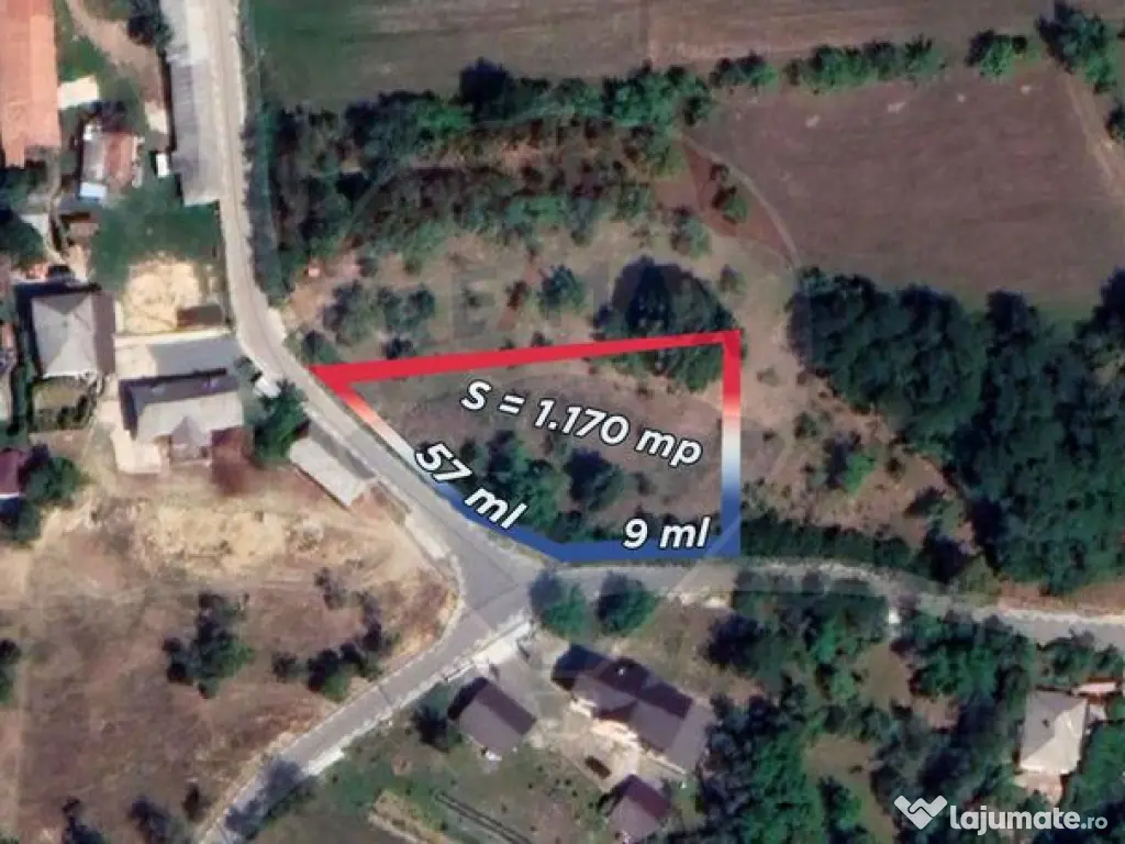 Carbunari Vanzare teren cu fundatie, proiect de casa si r...