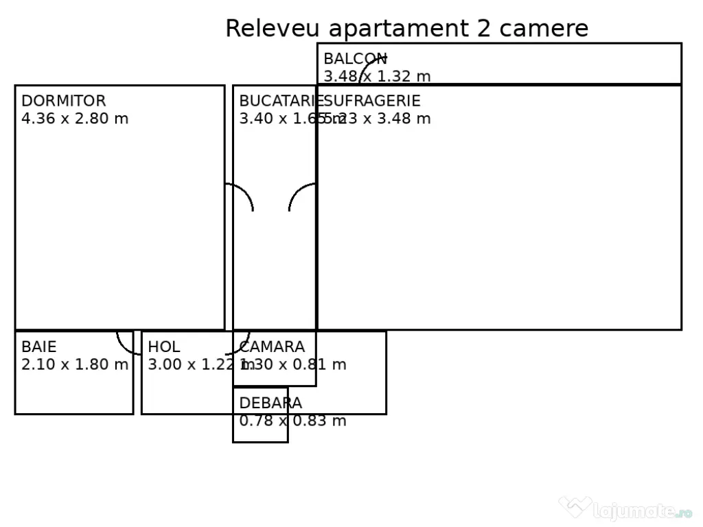 Vand Apartament 2 Camere Baba Novac- Parc IOR- 50 mp