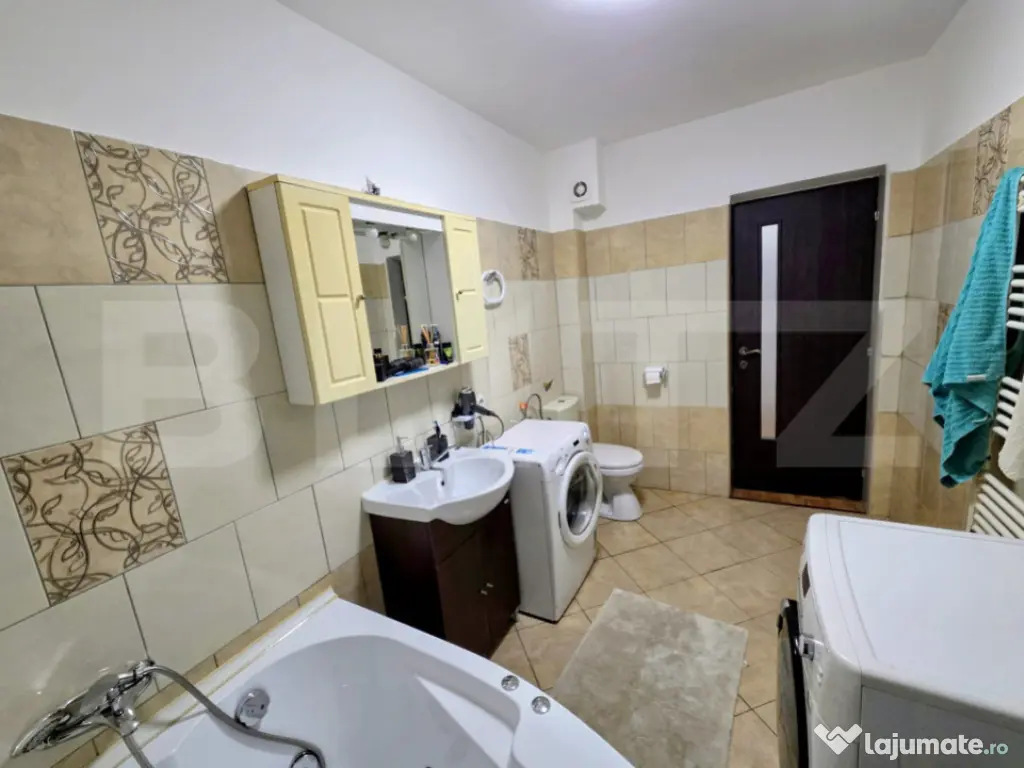Apartament 2 camere, balcon închis, zona Centrala, Floreșt 