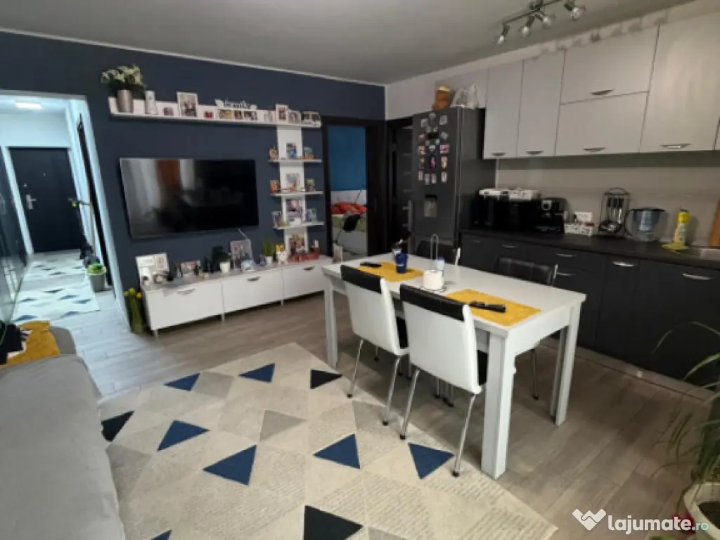 Apartament 3 camere, 64 mp, mobilat si utilat- zona Capsunar