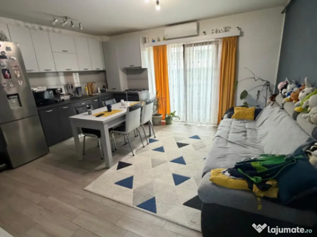 Apartament 3 camere, 64 mp, mobilat si utilat- zona Capsunar