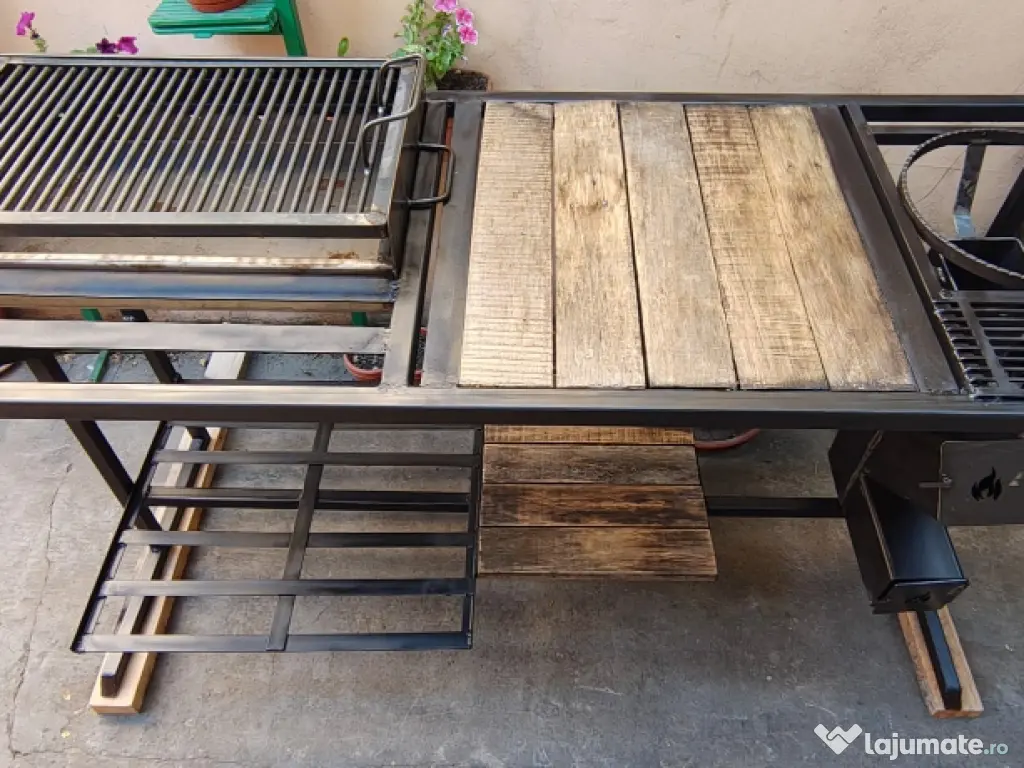 Balansoar rustic lemn masiv