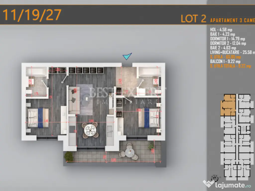 3 Camere Ideal Familie Comision 0%