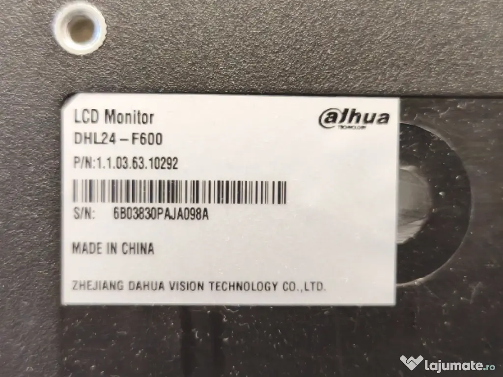 Monitor Dahua LCD 24 " 