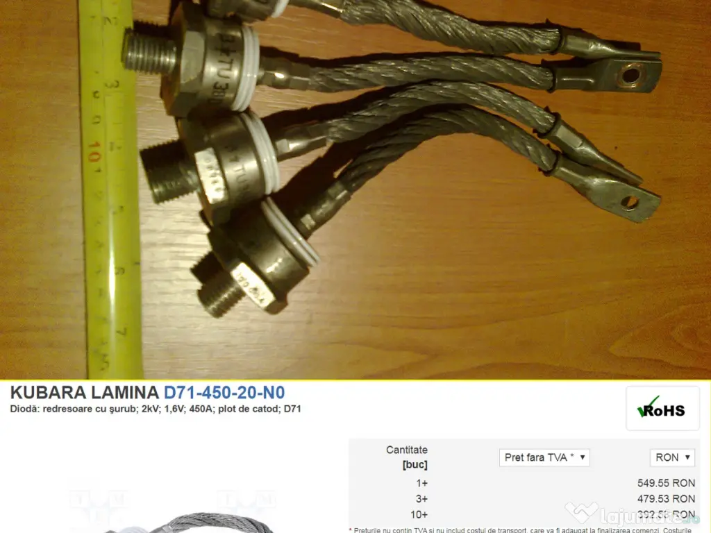 Diode redresoare de mare putere