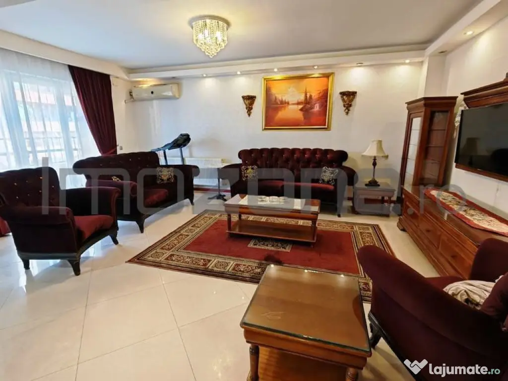 Ap. 3camere duplex, 103mp, 2 băi, centrală, metrou Râu...