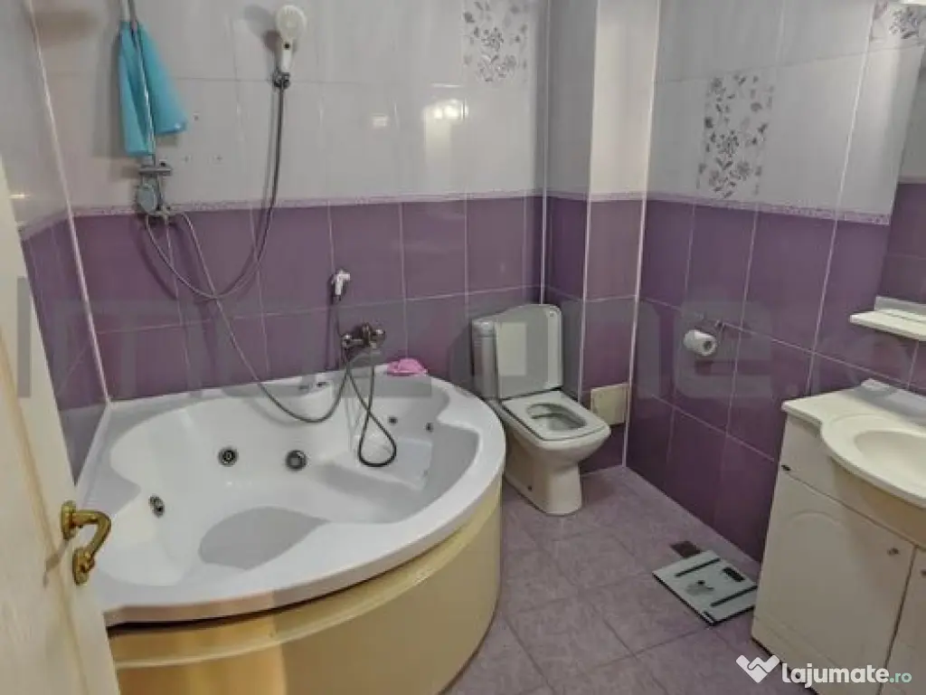 Ap. 3camere duplex, 103mp, 2 băi, centrală, metrou Râu...