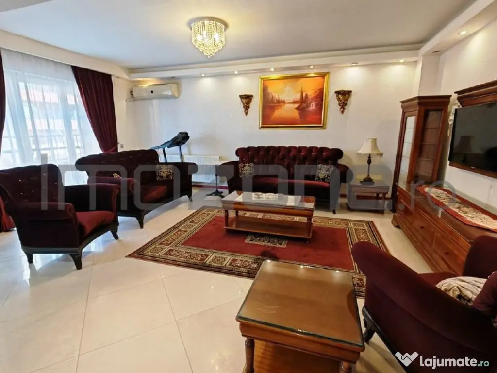 Ap. 3camere duplex, 103mp, 2 băi, centrală, metrou Râu...