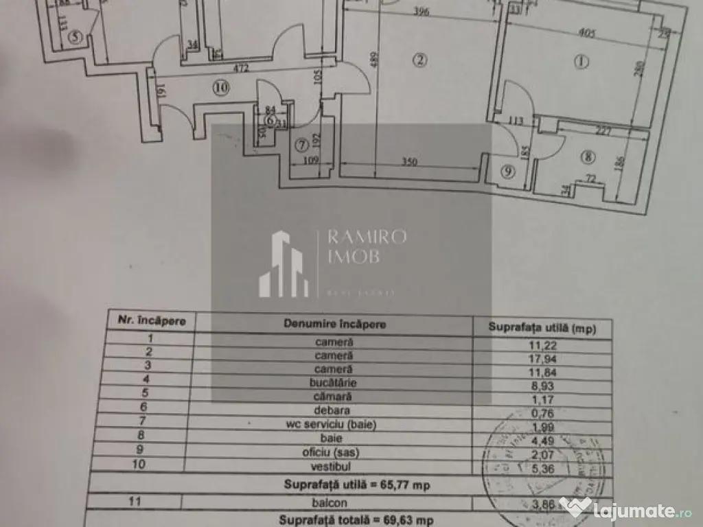 3 Camere Renovat - Metrou Aparatori la 1 Min - 2 Grupuri ...