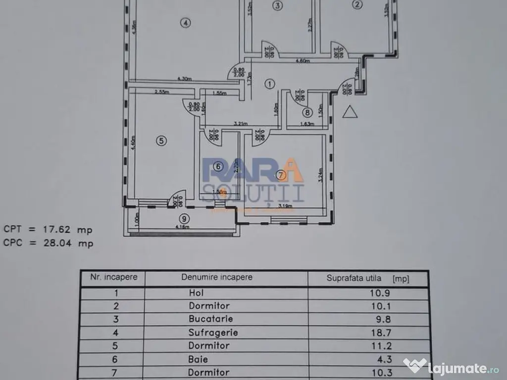 Apartament 4 camere - Ultracentral / Bd. RomanMușat 