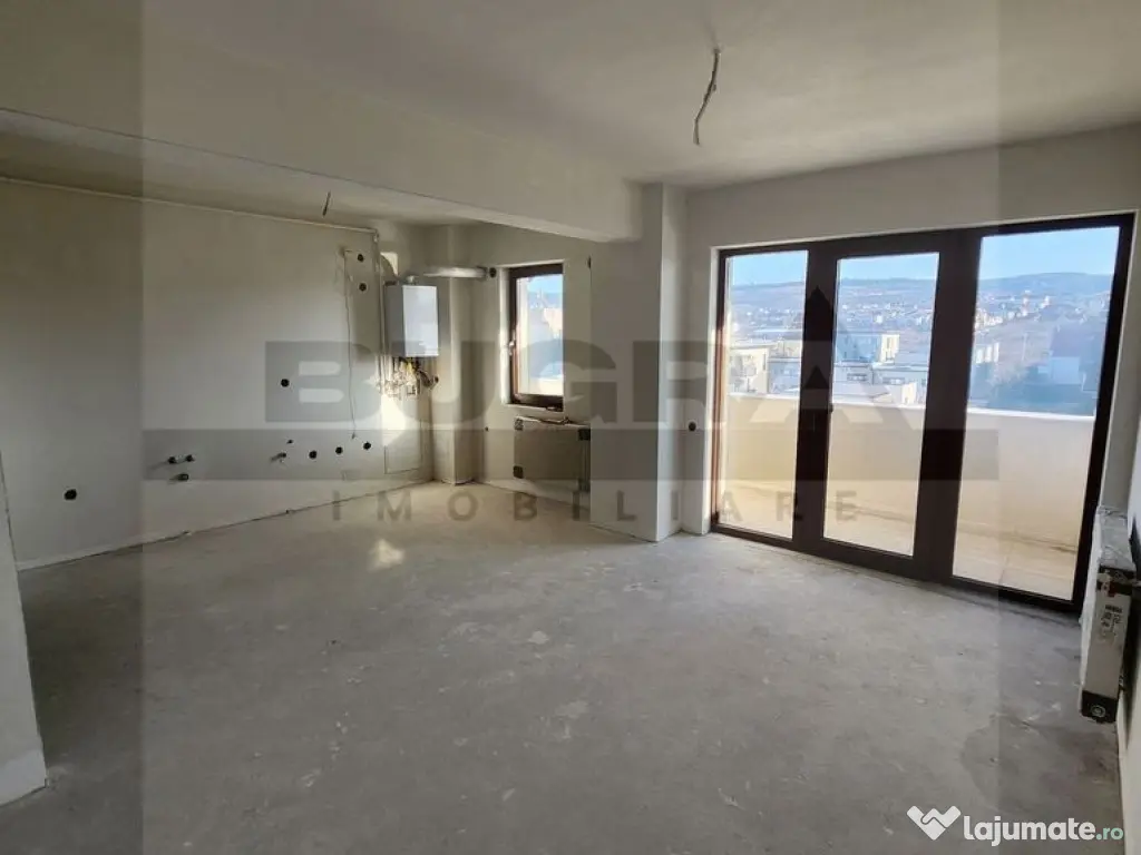Apartament 2 camere, 58 mp, terasa 14 mp, garaj, zona Eug... 