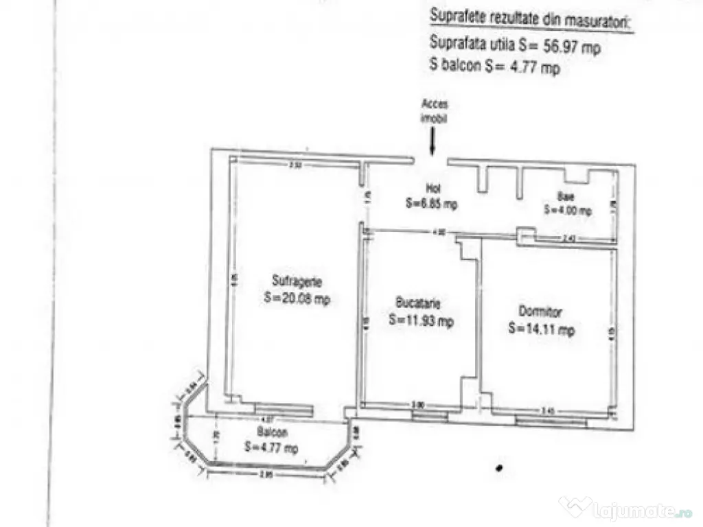 Doua camere comfort maxim, zona Gara. 