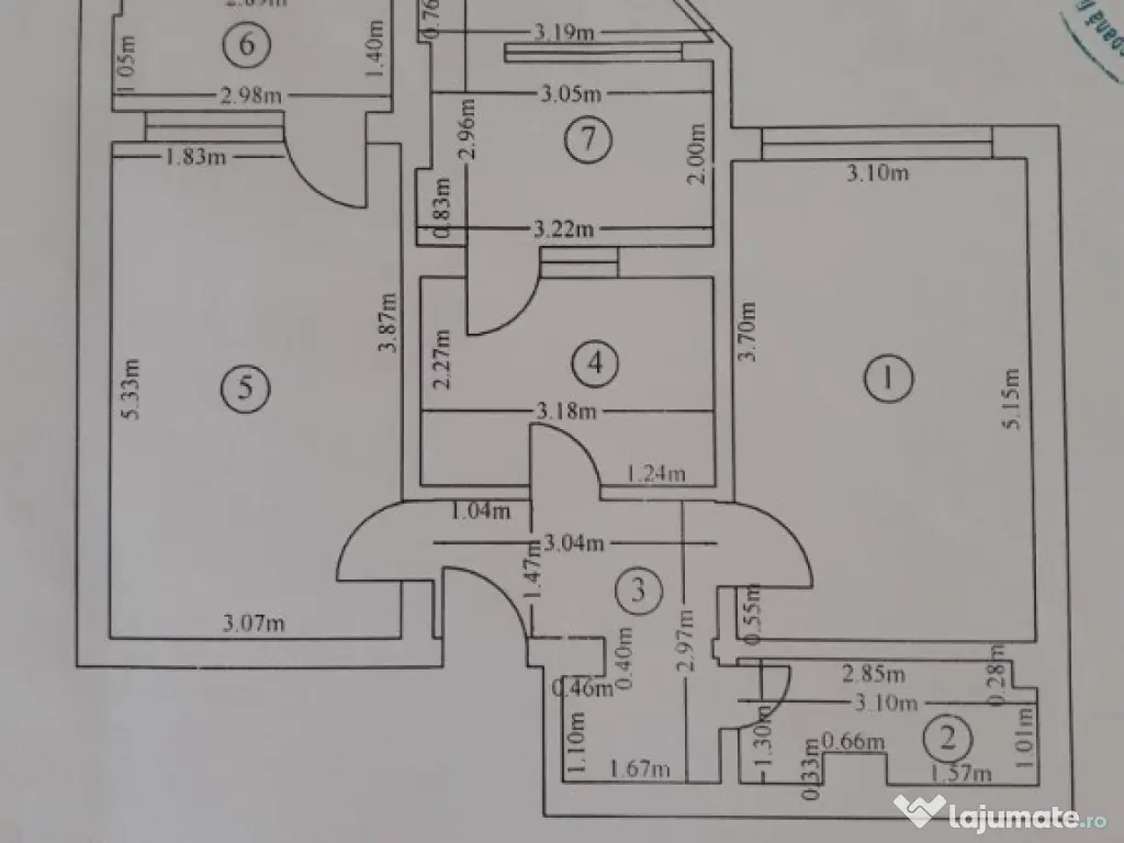Apartament - 2 camere -cartier E3 | 63 mp