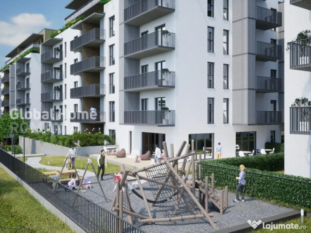 Quartier Azuga - Doamna Ghica | Apartament 2 Camere + Terasa 