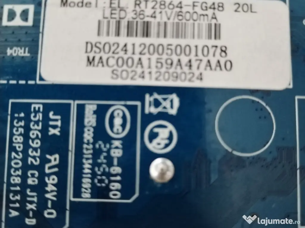 Placa baza EL. RT2864-FG48