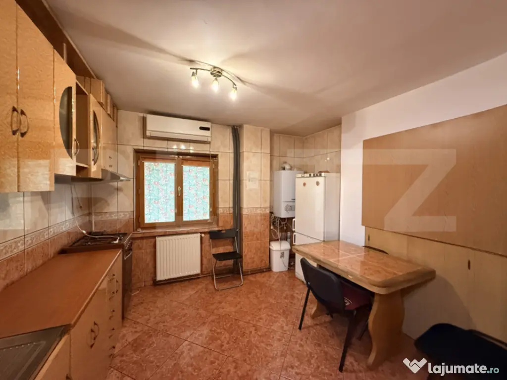 Apartament 4 camere deco 97 mp, CT/AC, parter-pretabil birou 