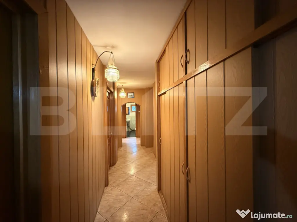 Apartament 4 camere deco 97 mp, CT/AC, parter-pretabil birou 