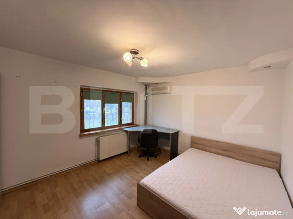 Apartament 4 camere deco 97 mp, CT/AC, parter-pretabil birou 