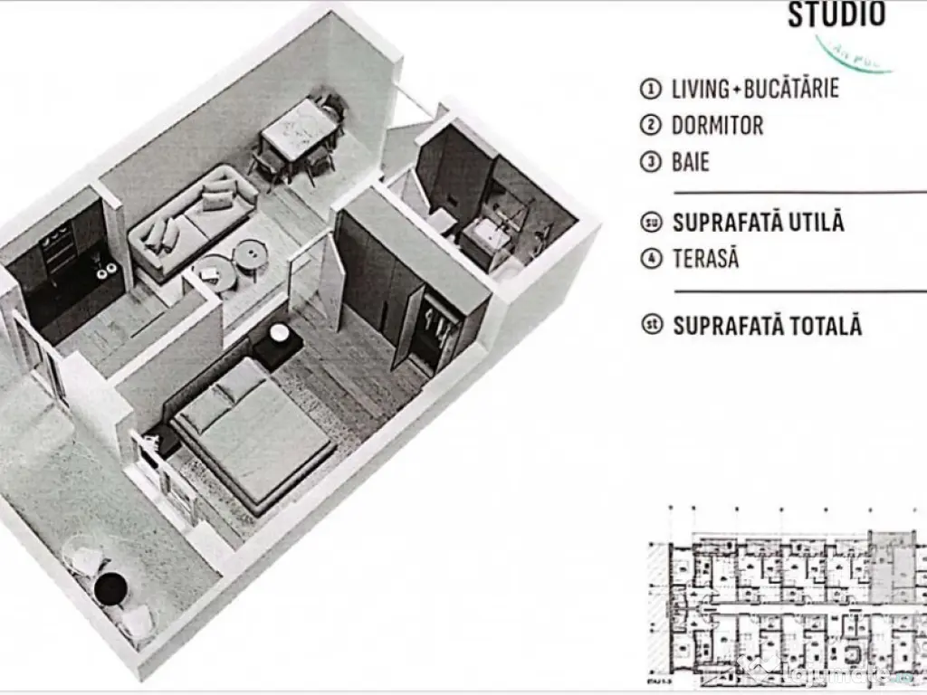 2cam.studio+parcare/str. Solstitiului Popesti-Leordeni 