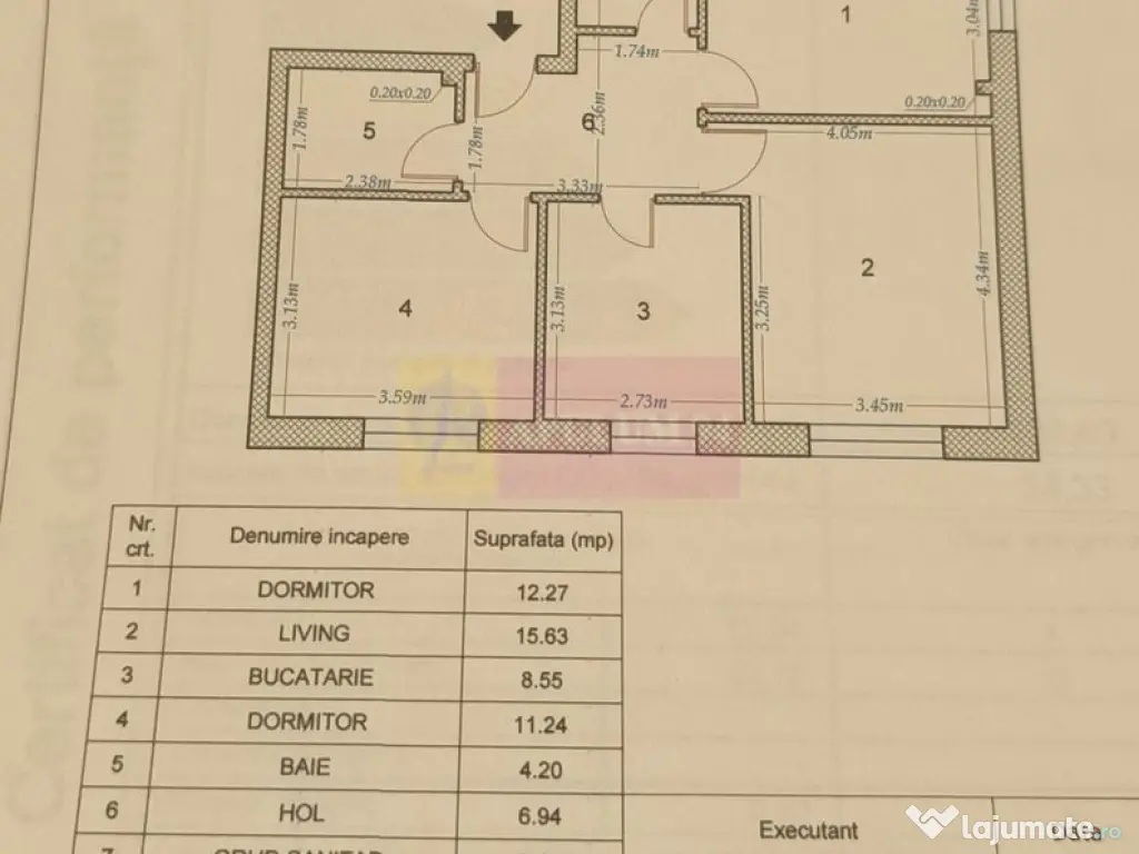 Apartament 3 camere 62mp Popești Leordeni Metrou Berceni... 