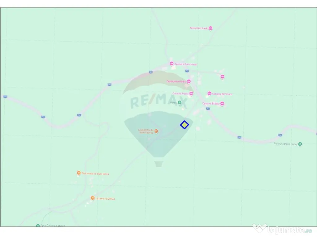 De vânzare - Teren intravilan 600mp în Padiș 