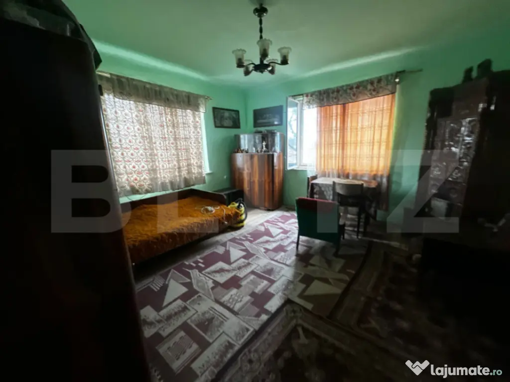 Casă renovabilă 120 mp utili | Teren 552 mp | Tiur 