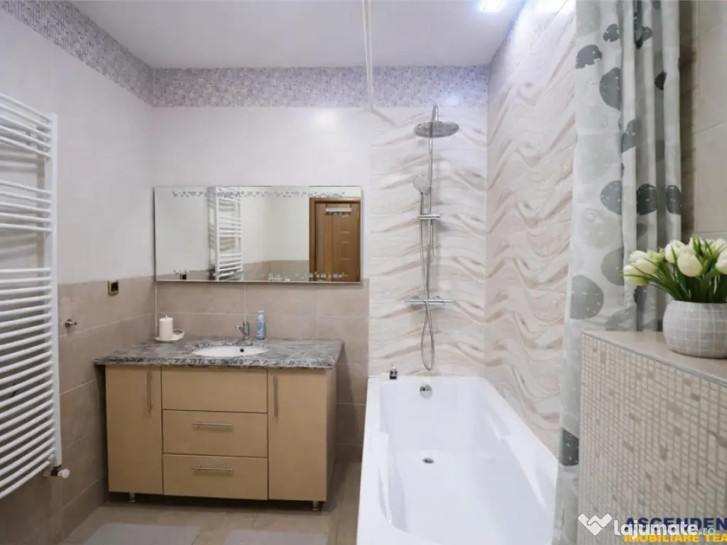 Tur 3D! Rezidenta eleganta,terasa,parcare,spatiu auxiliar,Is 