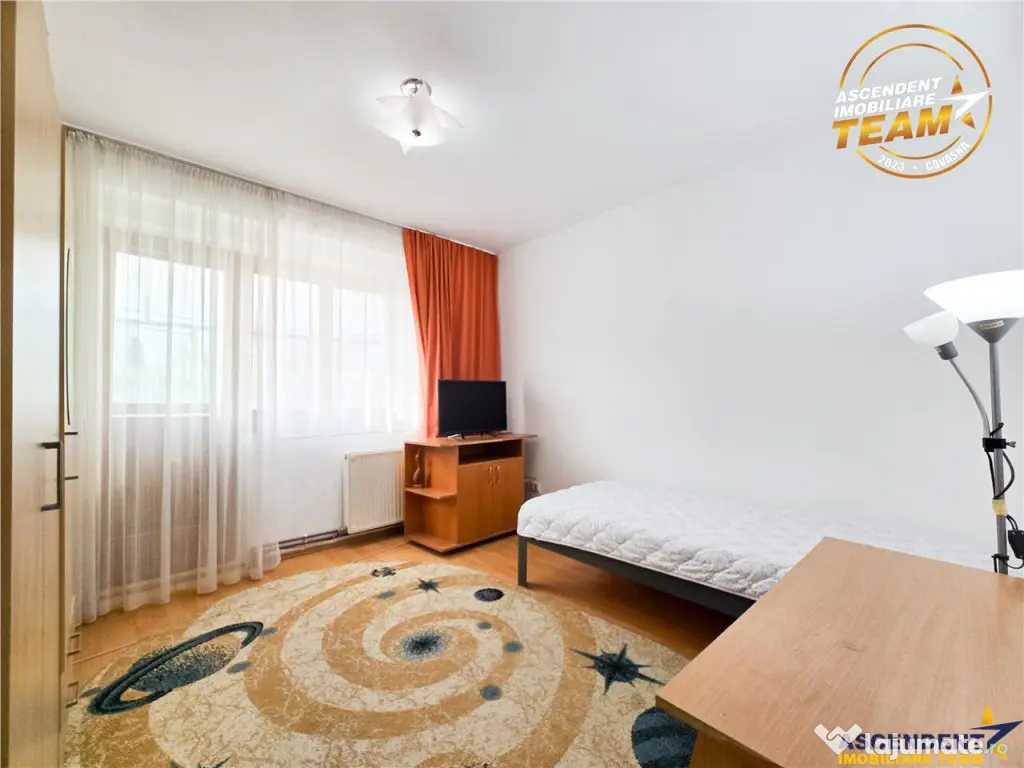 Apartament decomandat, mobilat, utilat, 3 camere, Ciucului,