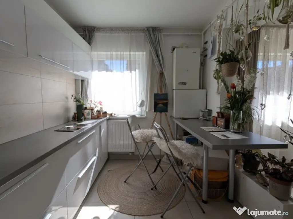 PREȚ MIC + COMISION 0% Apartament 2 camere 56 mp - Florești Stejarului 