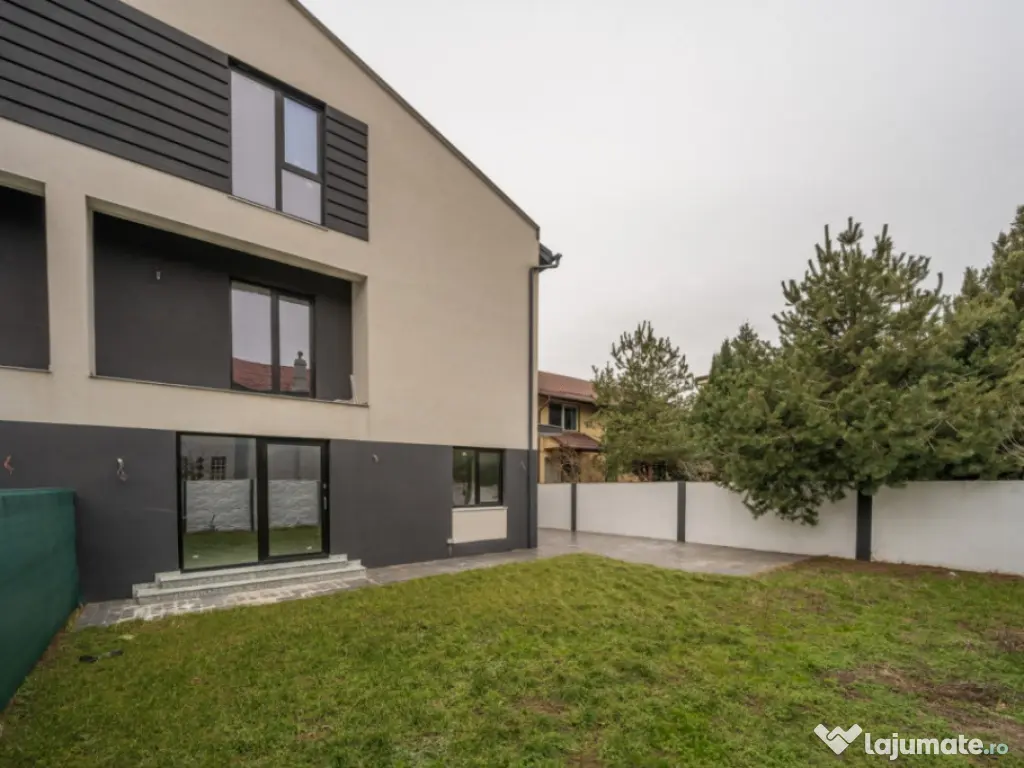 Casa se preda finisata - 4 bai - 3 dormitoare - curte - parc 