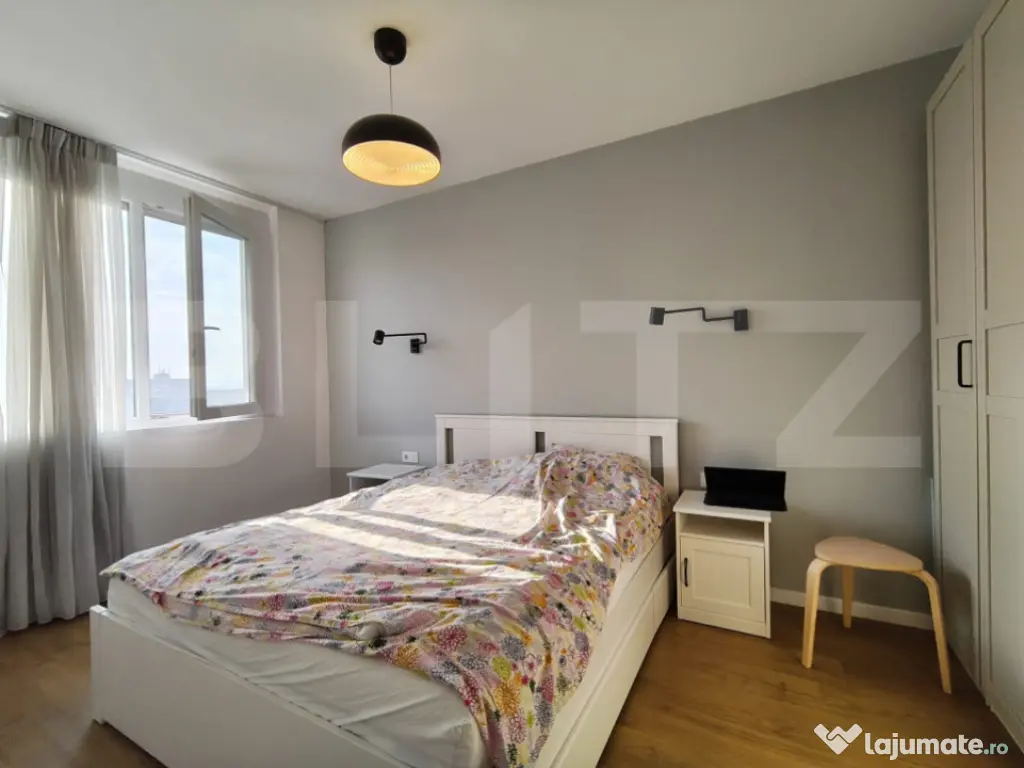 Apartament 2 camere, Ared, bucatarie separata, parcare acope 