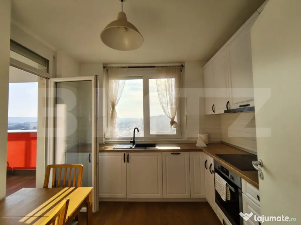 Apartament 2 camere, Ared, bucatarie separata, parcare acope 