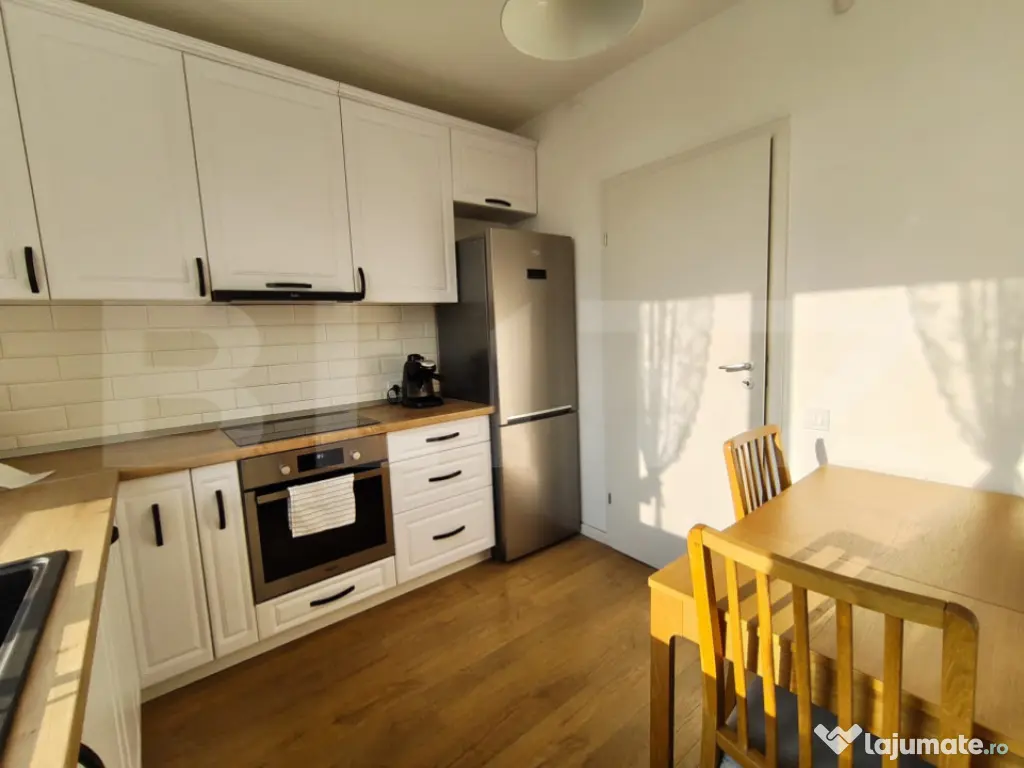 Apartament 2 camere, Ared, bucatarie separata, parcare acope 