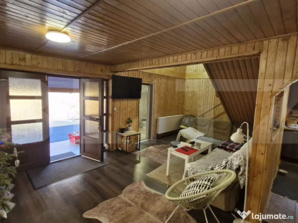 Cabana 5 camere, 140 mp utili, 3000 mp teren! 