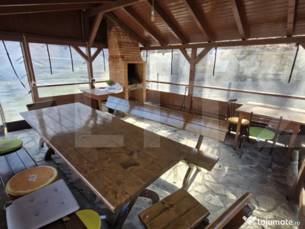 Cabana 5 camere, 140 mp utili, 3000 mp teren! 