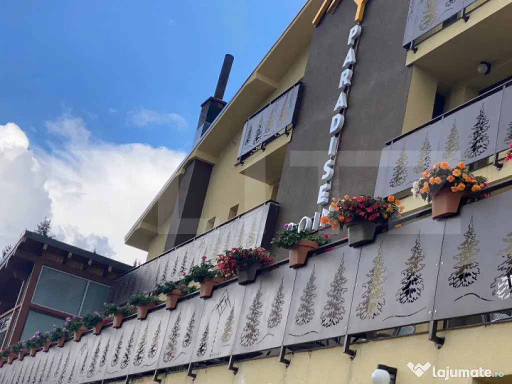 HOTEL 3★ DE VÂNZARE – VÂRTOP ARIEȘENI, MUNȚII APUSEN 