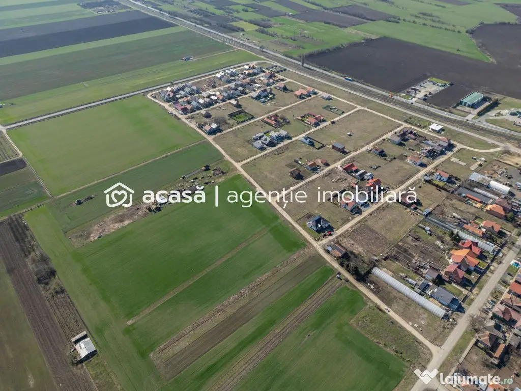 Teren 3.600 mp în Curtici, 2 fronturi stradale – La do...