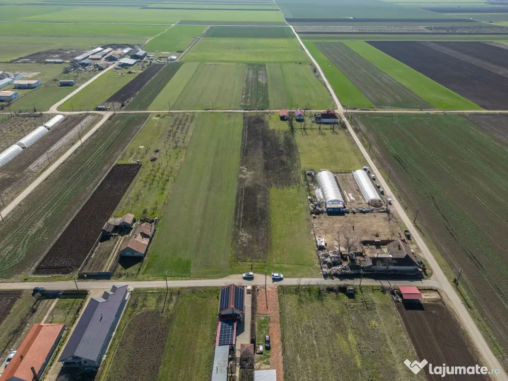 Teren 3.600 mp în Curtici, 2 fronturi stradale – La do... 