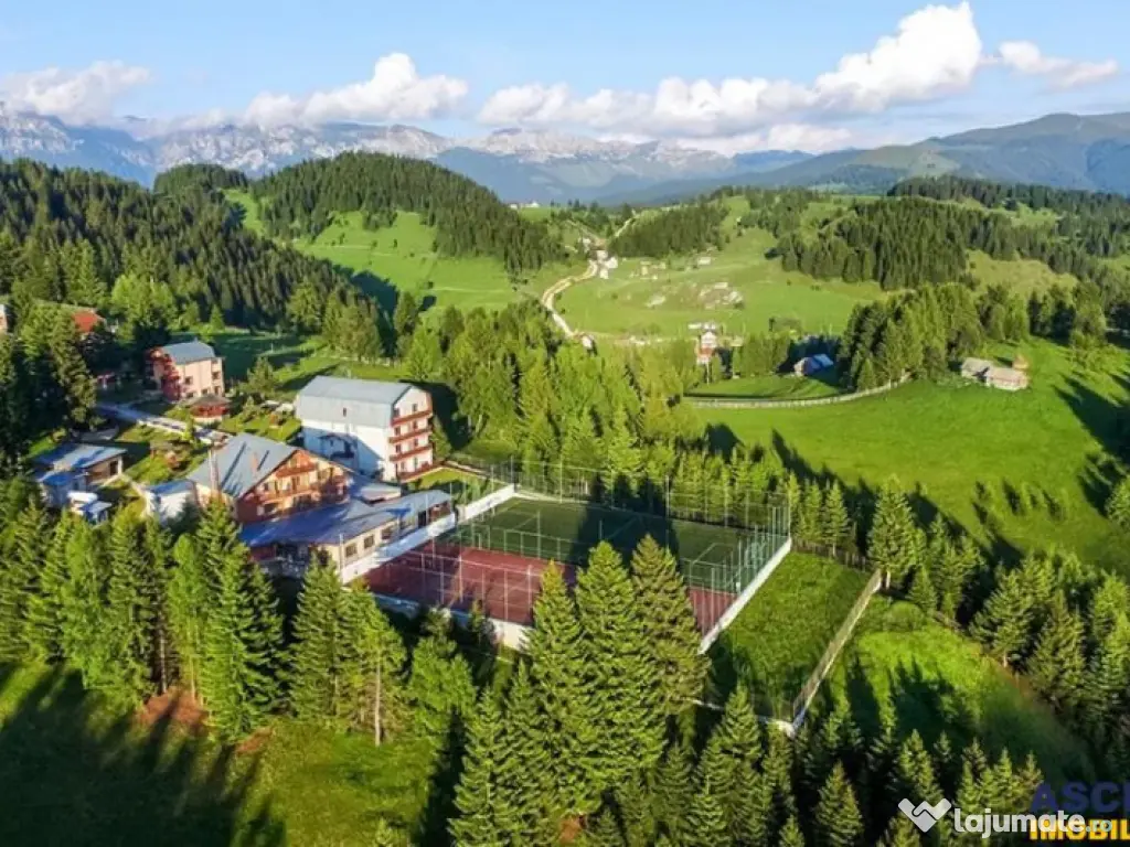 Complex turistic cu privelisti picturale,apa curativa,aer pu 